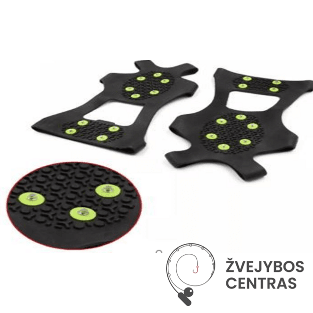 Ice Cleats for Boots – 10 Spikes (L / XL / XXL)