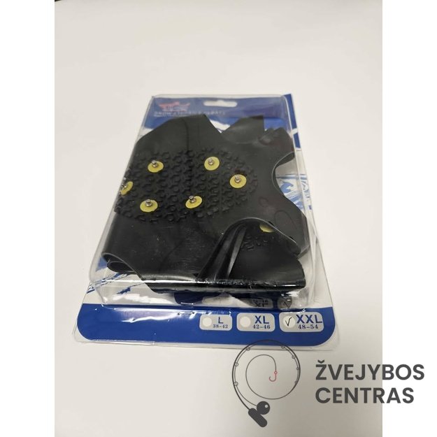 Ice Cleats for Boots – 10 Spikes (L / XL / XXL)