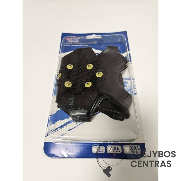Ice Cleats for Boots – 10 Spikes (L / XL / XXL)