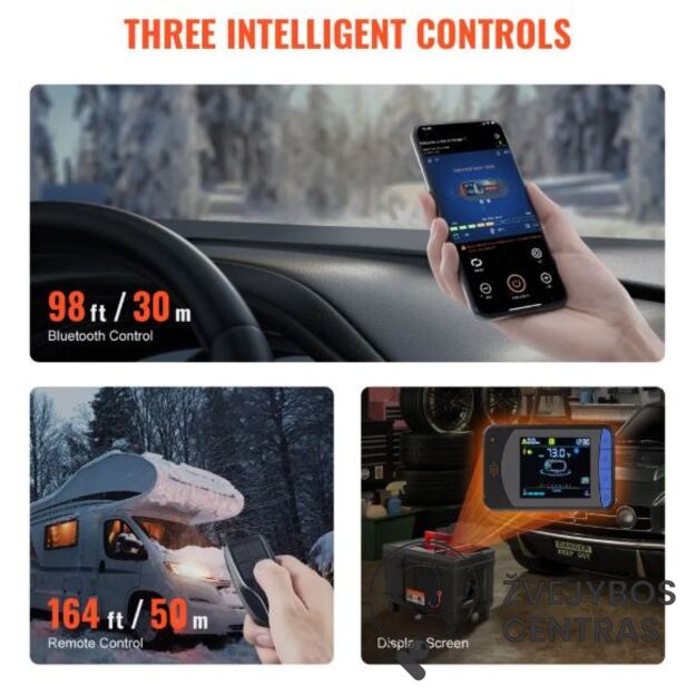 Dyzelinis autonominis šildytuvas VEVOR 5-8KW 12-24V 3