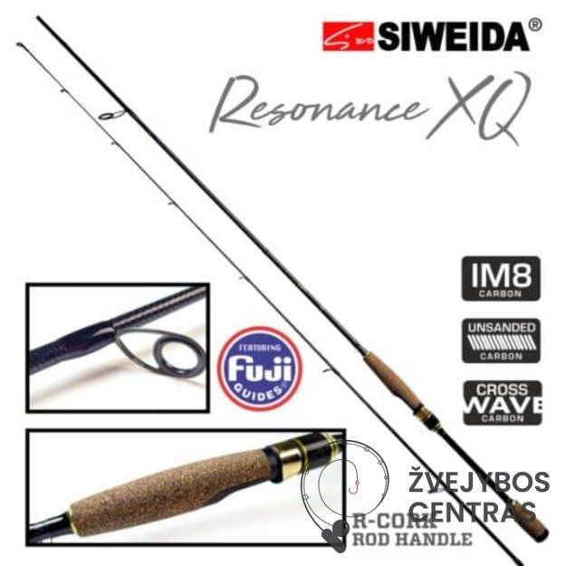 Spiningas Siweida RESONANCE XQ (5–19 g)  2.28m; 2.4m; 2.65m 1