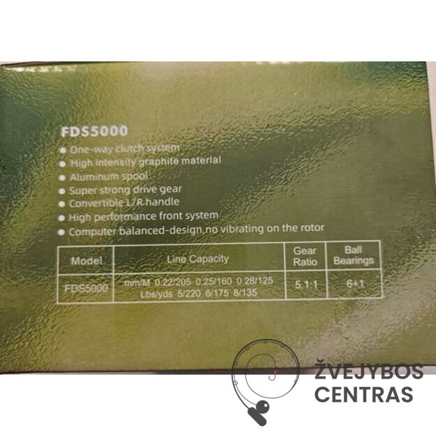 Atora FEEDER / DUGNINĖS tipo ritė FDS5000 | TALONITE 5000 2