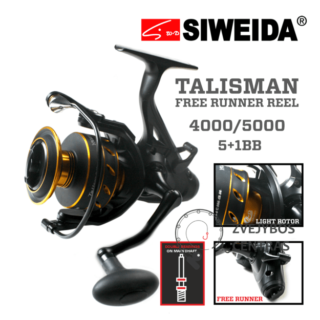 Ritė Siweida TALISMAN su „FREERUNNER“sistema 4000.,5000