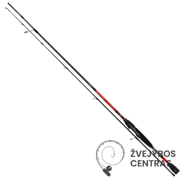 Spiningas Siweida RED VALLEY /1,98m; 2,10m; 2,40m/ 2-8 g