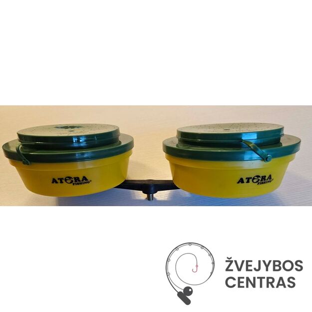 Atora masalų laikymo sistema su 2 nuimamomis 0,5 l dėžutėmis