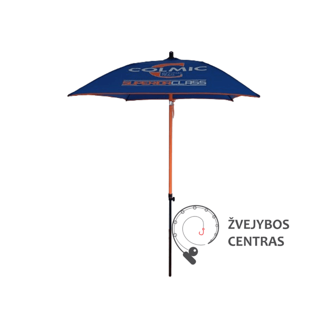 Skėtis Colmic SIDE BAIT UMBRELLA 85x85cm