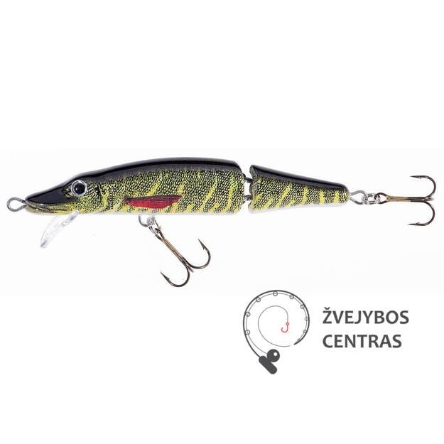 Jaxon Vobleris HOLO SELECT Fat Pike 10cm Plaukiantis