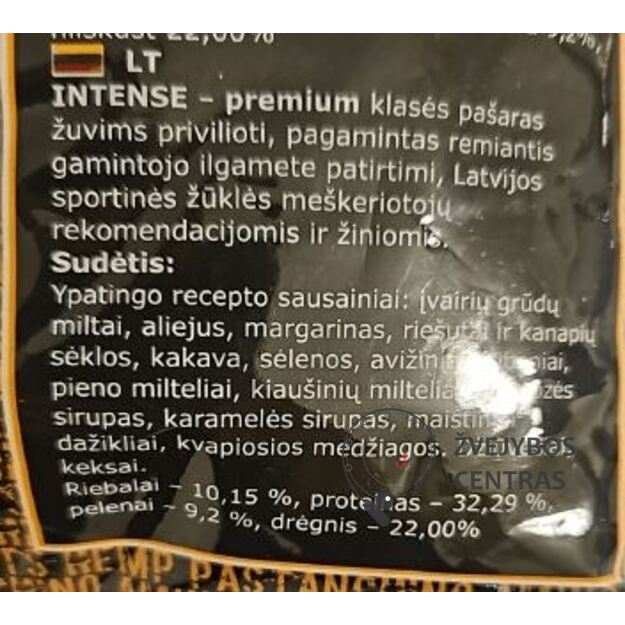 Jaukas N-gmix Intense žiobriui raudonas 1kg 1