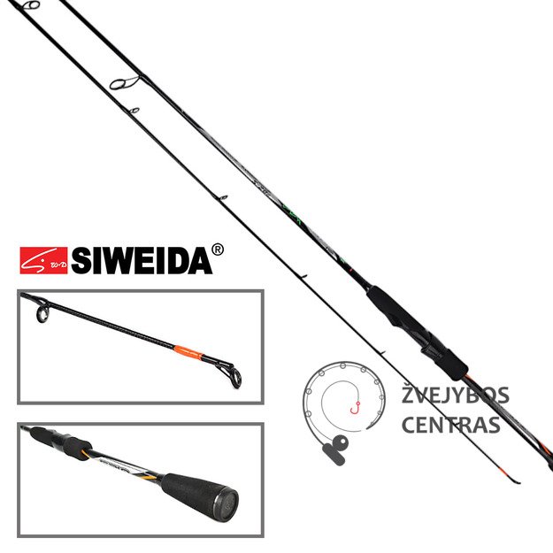 Spiningas Siweida LUXUS LEX /2,10m; 2,28m; 2,40m; 2,65m / 5-28g
