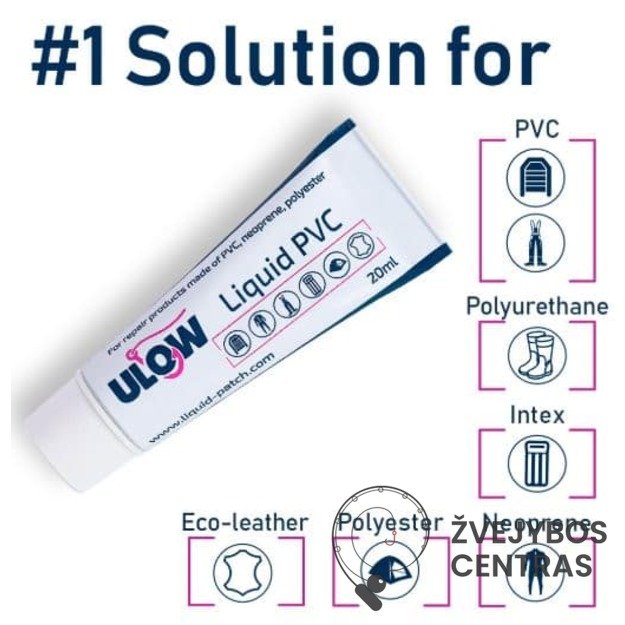 Skysti PVC klijai „Ulow Liquid PVC“ (20 ml)
