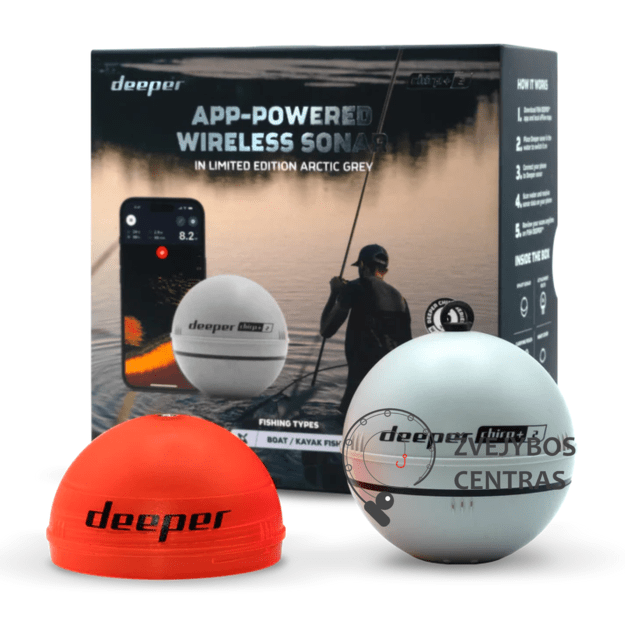 Deeper Chirp+ 2 Limited Edition Arctic Grey