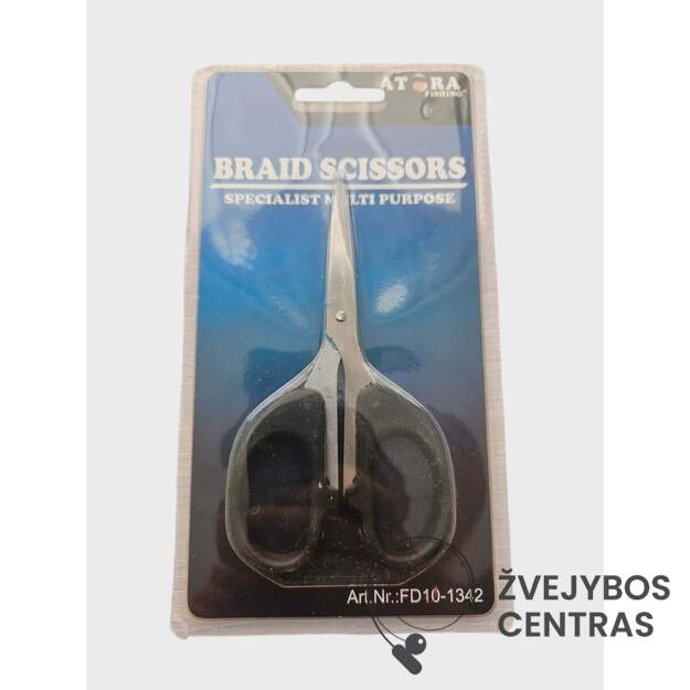 Žirklės pintam valui BRAID SCISSORS (120 mm x 65 mm)