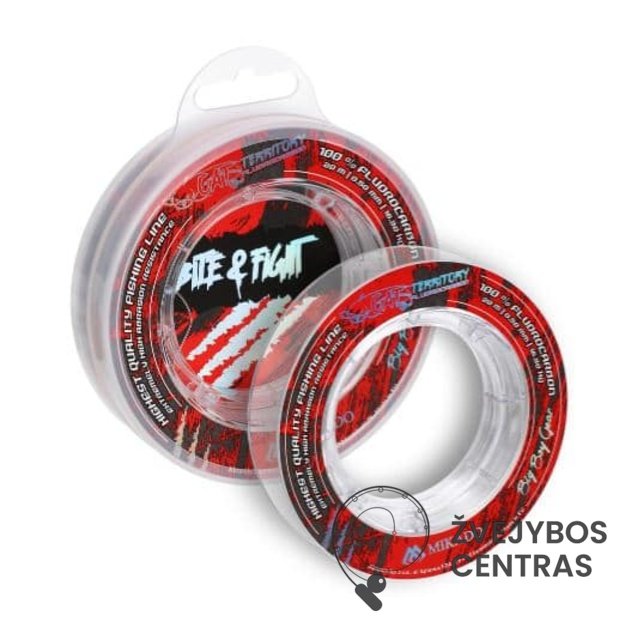 MIKADO Fluorokarbono pavadėlinis valas Cat Territory 0.70mm 30.20kg 20m