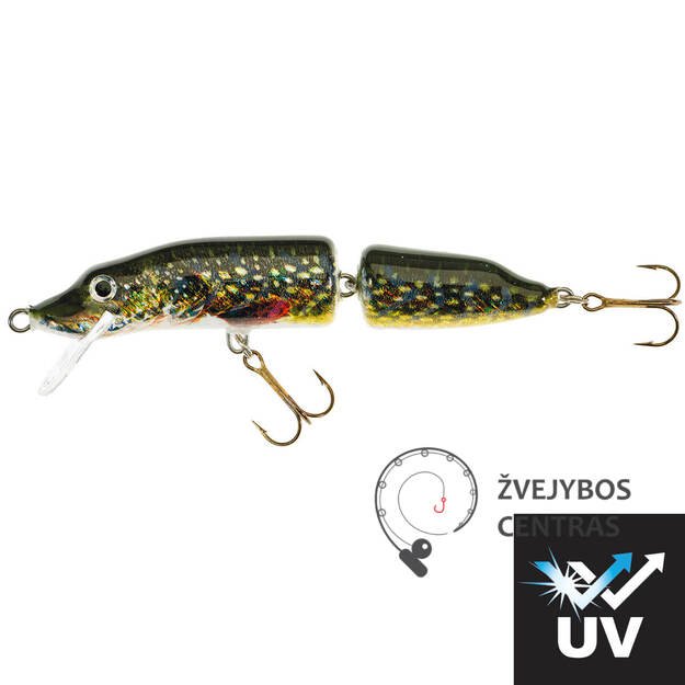 Jaxon Vobleris HOLO SELECT Fat Pike 2-sec UV 10cm