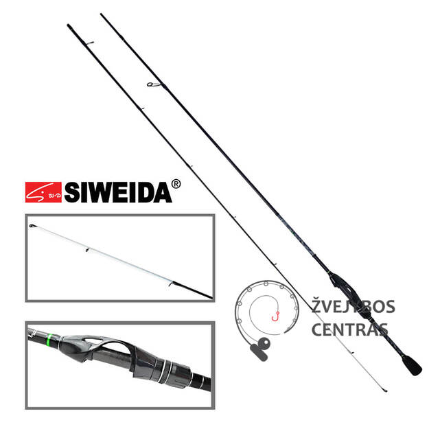 Spiningas Siweida KOLIBRI FAST /2,10m; 2,28m/ 1-7g