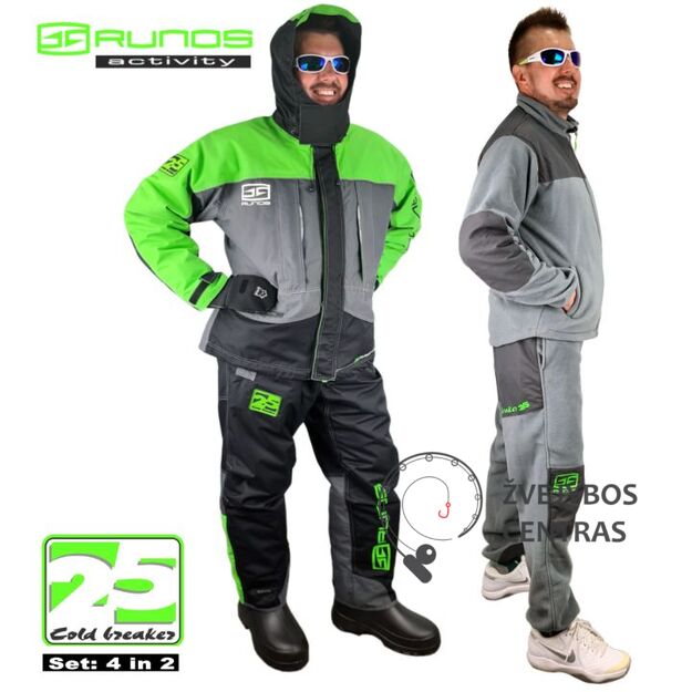 Žieminis kostiumas RUNOS Coldbreaker 25 Žieminis kostiumas RUNOS Coldbreaker 25