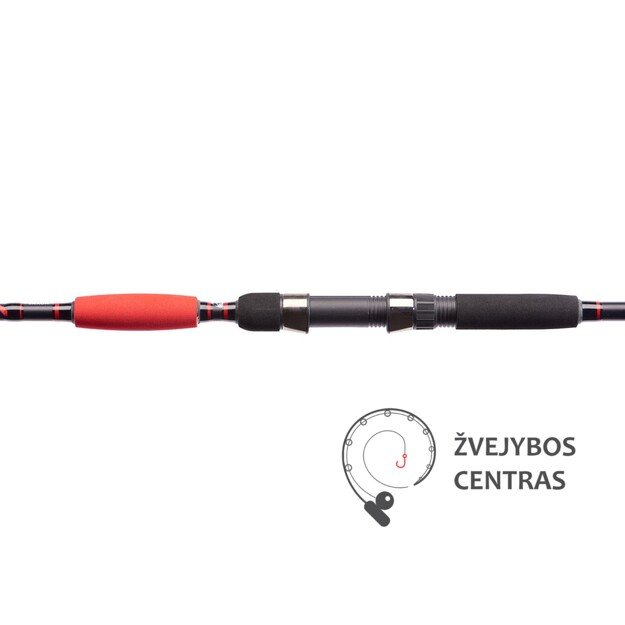 Meškerė šamams CATFISH E SPIN & TROLL 2,40m iki 160g 2