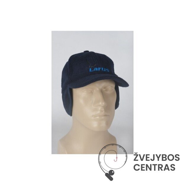 Žieminė žvejo kepurė Larus (flico medžiaga, su snapeliu)