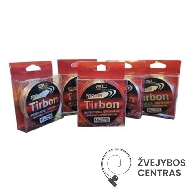 Monofilamentinis valas TIRBON (150 m) 0.16 - 0.50mm