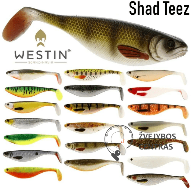 Guminukas Westin Shad Teez 12cm 15g