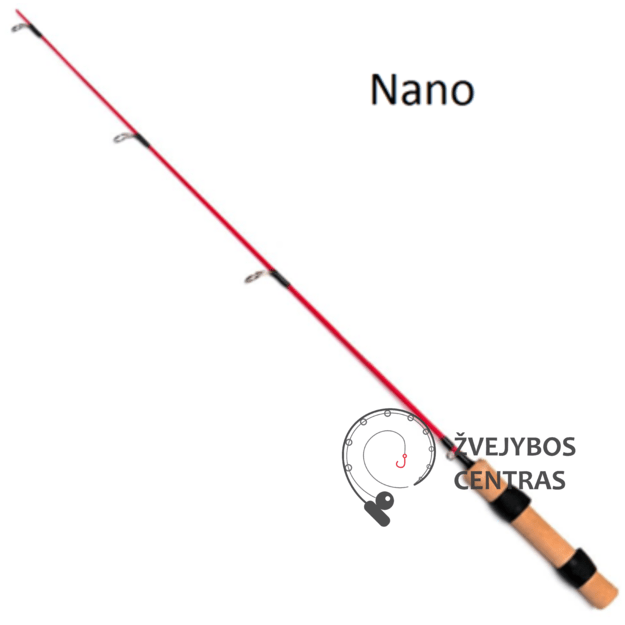 Nano žieminis spiningas 60-70cm