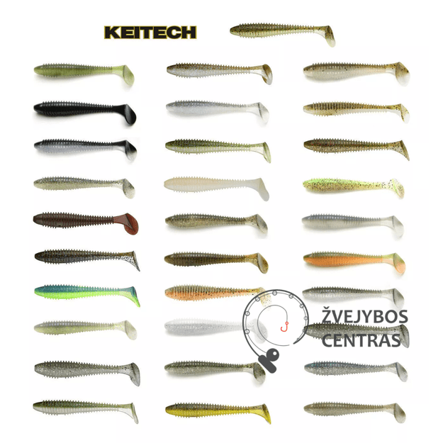 Keitech Swing Impact FAT 5.8