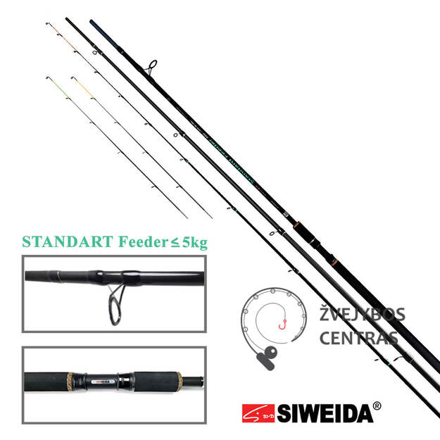 Fyderis Siweida „STANDART” /3,60m; 3,90m/ 60-180g