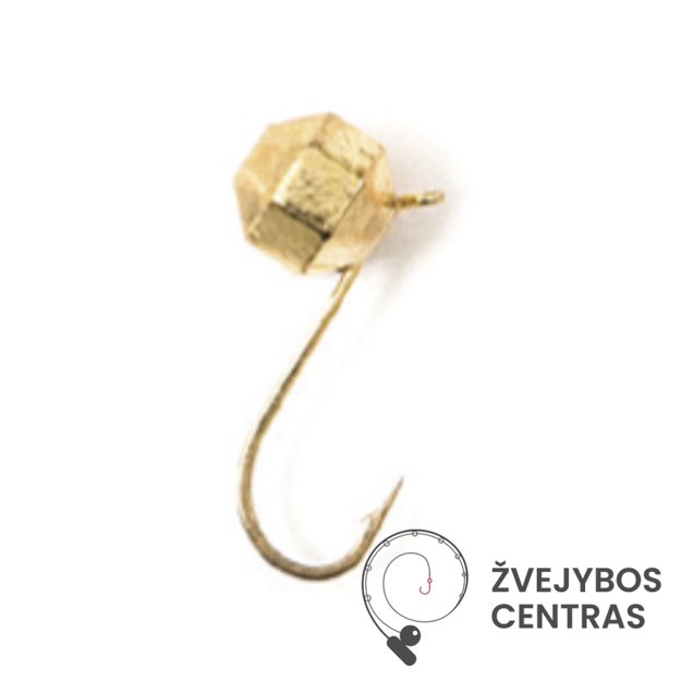 Volframinė SPHERE avižėlė 3 mm 0.2 g Auksas