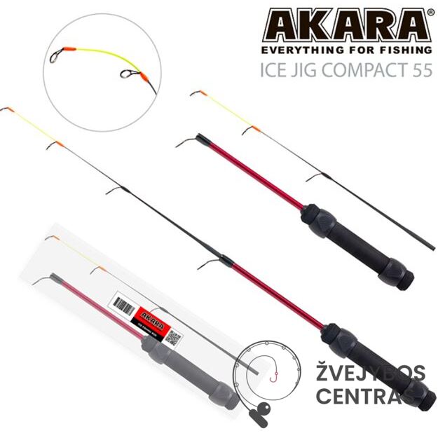 Žieminė meškerė Akara Ice Jig Compact (70 cm, 3-7 g)