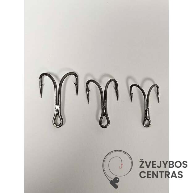 Dvišakis kabliukas (Nr. 2, 4, 6)