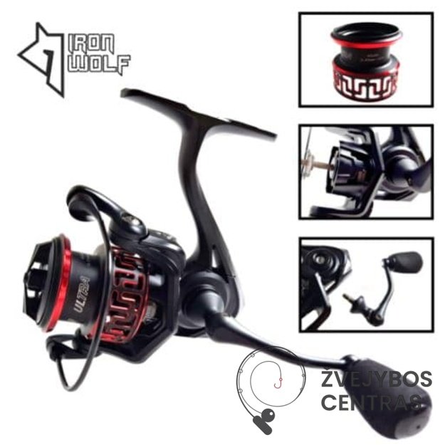 Ritė Iron Wolf ULTRA 800 109g 5+1BB