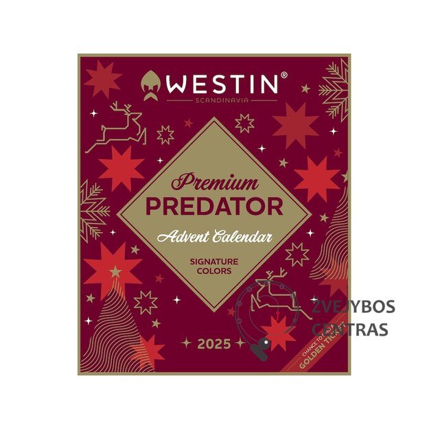 Žvejo Advento kalendorius Westin Premium Predator 2025 1