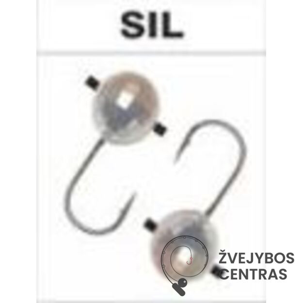 Volframinė SPHERE avižėlė 5mm 1.15g Sidabras 1
