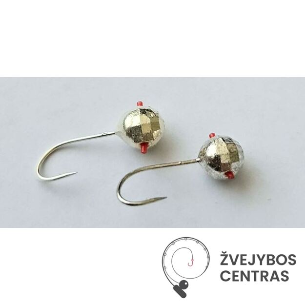 Volframinė SPHERE avižėlė 5mm 1.15g Sidabras